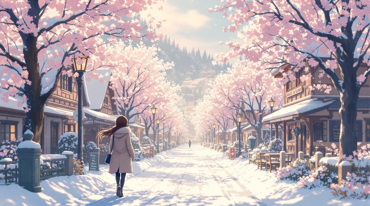 日本樱花动漫精选推荐 - 雪国的春日来信