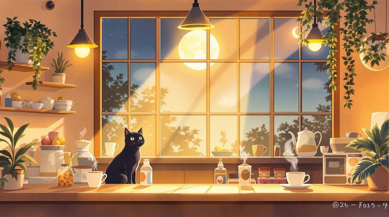 日本樱花动漫精选推荐 - 猫咪与月光咖啡馆